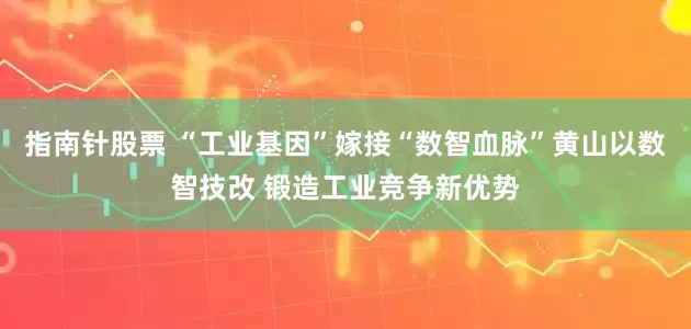 指南针股票 “工业基因”嫁接“数智血脉”黄山以数智技改 锻造工业竞争新优势